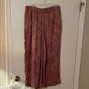C&C California Wide Leg Pants in Mauve